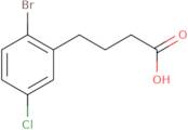 4-(2-Bromo-5-chlorophenyl)butanoic acid