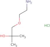 1-(2-Aminoethoxy)-2-methylpropan-2-ol hydrochloride