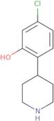 5-Chloro-2-(piperidin-4-yl)phenol