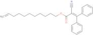 10-Undecenyl 2-cyano-3,3-diphenylpropenoate