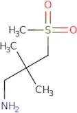 3-Methanesulfonyl-2,2-dimethylpropan-1-amine