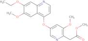 Methyl 2-(5-((7-ethoxy-6-methoxyquinolin-4-yl)oxy)-3-methoxypyridin-2-yl)acetate