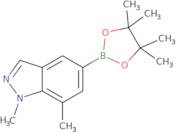 1,7-Dimethyl-5-(4,4,5,5-tetramethyl-1,3,2-dioxaborolan-2-yl)indazole