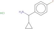 Cyclopropyl(4-fluorophenyl)methanamine hydrochloride