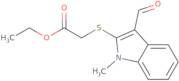 Ethyl [(3-formyl-1-methyl-1H-indol-2-yl)thio]acetate