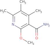 2-Methoxy-4,5,6-trimethylpyridine-3-carboxamide