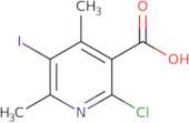 2-Chloro-5-iodo-4,6-dimethylpyridine-3-carboxylic acid