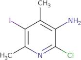 2-Chloro-5-iodo-4,6-dimethylpyridin-3-amine