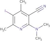 2-(Dimethylamino)-5-iodo-4,6-dimethylpyridine-3-carbonitrile
