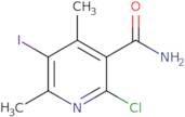2-Chloro-5-iodo-4,6-dimethylpyridine-3-carboxamide