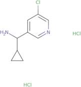 (5-Chloropyridin-3-yl)(cyclopropyl)methanamine dihydrochloride