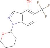 1-(Tetrahydro-2H-pyran-2-yl)-5-(trifluoromethyl)-1H-indazol-4-ol