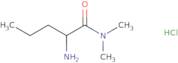 2-Amino-N,N-dimethylpentanamide hydrochloride
