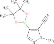 1-Methyl-4-(tetramethyl-1,3,2-dioxaborolan-2-yl)-1H-pyrazole-5-carbonitrile