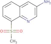 8-(Methylsulfonyl)quinolin-3-amine