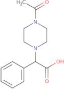 2-(4-Acetylpiperazin-1-yl)-2-phenylacetic acid