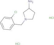 1-[(2-Chlorophenyl)methyl]pyrrolidin-3-amine