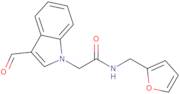 2-(3-Formyl-indol-1-yl)-N-furan-2-ylmethyl-acetamide