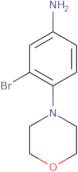 3-Bromo-4-(morpholin-4-yl)aniline