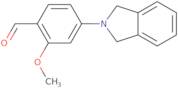 4-(1,3-Dihydro-2H-isoindol-2-yl)-2-methoxybenzaldehyde