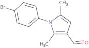 1-(4-Bromophenyl)-2,5-dimethyl-1H-pyrrole-3-carbaldehyde