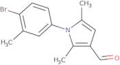 1-(4-Bromo-3-methylphenyl)-2,5-dimethyl-1H-pyrrole-3-carbaldehyde