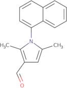 2,5-Dimethyl-1-(naphthalen-1-yl)-1H-pyrrole-3-carbaldehyde