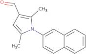 2,5-dimethyl-1-(naphthalen-2-yl)-1H-pyrrole-3-carbaldehyde