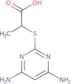 2-(4,6-Diamino-pyrimidin-2-ylsulfanyl)-propionic acid