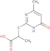 2-(6-Methyl-4-oxo-1,4-dihydro-pyrimidin-2-ylsulfanyl)-propionic acid