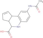 8-Acetylamino-3a,4,5,9b-tetrahydro-3H-cyclopenta-[C]quinoline-4-carboxylic acid