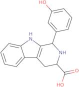 1-(3-Hydroxyphenyl)-2,3,4,9-tetrahydro-1H-pyrido[3,4-b]indole-3-carboxylic acid