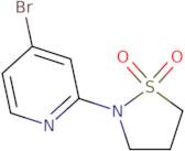 4-​Bromo-​2-​(1,​1-​dioxido-​2-​isothiazolidinyl)​-pyridine