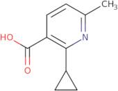 2-Cyclopropyl-6-methylpyridine-3-carboxylic acid