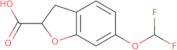 6-(Difluoromethoxy)-2,3-dihydro-1-benzofuran-2-carboxylic acid