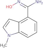 N'-Hydroxy-1-methyl-1H-indole-4-carboximidamide