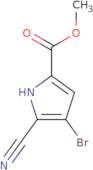 Methyl 4-bromo-5-cyano-1H-pyrrole-2-carboxylate