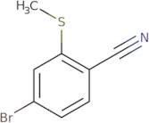 4-Bromo-2-(methylsulfanyl)benzonitrile