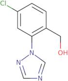 [4-Chloro-2-(1H-1,2,4-triazol-1-yl)phenyl]methanol
