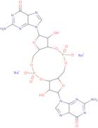 Disodium, 2-amino-9-[(1S,6R,8R,9R,10S,15R,17R,18R)-17-(2-amino-6-oxo-5H-purin-9-yl)-9,18-dihydroxy…