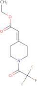 Ethyl 2-[1-(trifluoroacetyl)piperidin-4-ylidene]acetate