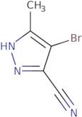 4-Bromo-5-methyl-1H-pyrazole-3-carbonitrile