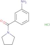 3-(1-Pyrrolidinylcarbonyl)aniline hydrochloride