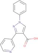 1-Phenyl-3-(pyridin-3-yl)-1H-pyrazole-4-carboxylic acid