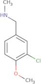 [(3-Chloro-4-methoxyphenyl)methyl](methyl)amine