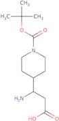 3-Amino-3-(1-Boc-4-Piperidyl)Propanoic Acid