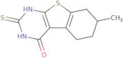 2-Mercapto-7-methyl-5,6,7,8-tetrahydro[1]benzothieno[2,3-d]pyrimidin-4(3H)-one