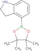 4-(Tetramethyl-1,3,2-dioxaborolan-2-yl)-2,3-dihydro-1H-indole