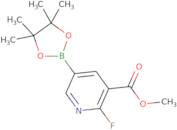 Methyl 2-fluoro-5-(tetramethyl-1,3,2-dioxaborolan-2-yl)pyridine-3-carboxylate