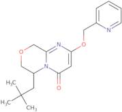 (6R)-6-(2,2-Dimethylpropyl)-2-(pyridin-2-ylmethoxy)-7,9-dihydro-6H-pyrimido[2,1-c][1,4]oxazin-4-one